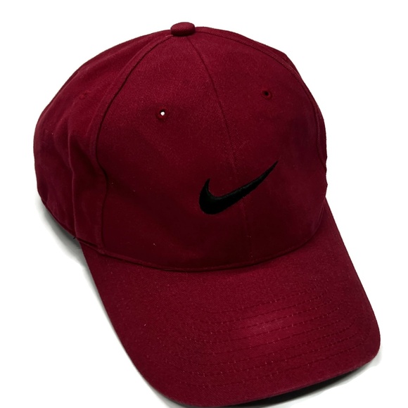 Nike Golf Hat Red Adjustable‎ Center Swoosh - Picture 3 of 12